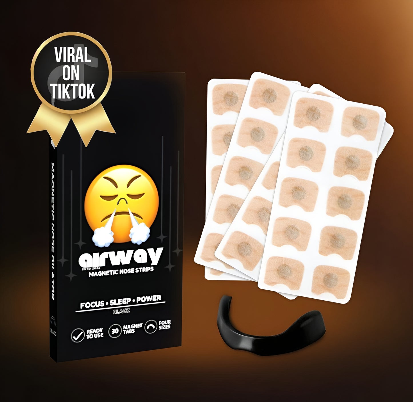 Airway™ Magnetic Nasal Strip Starter Kit